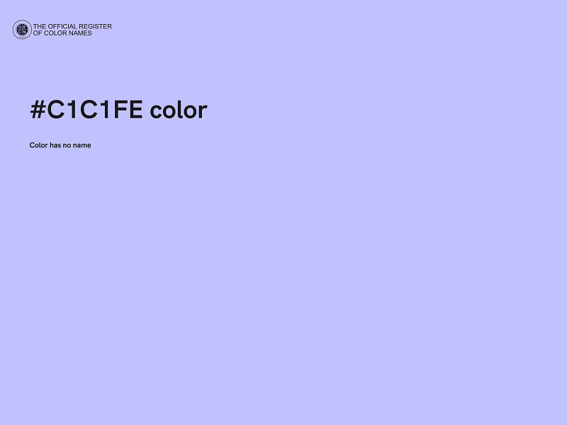 #C1C1FE color image