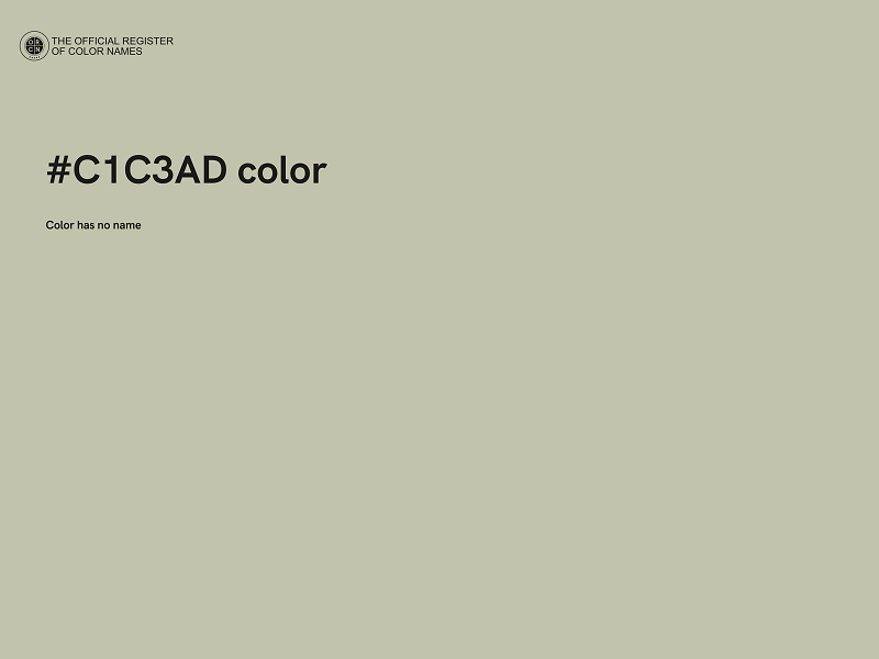 #C1C3AD color image