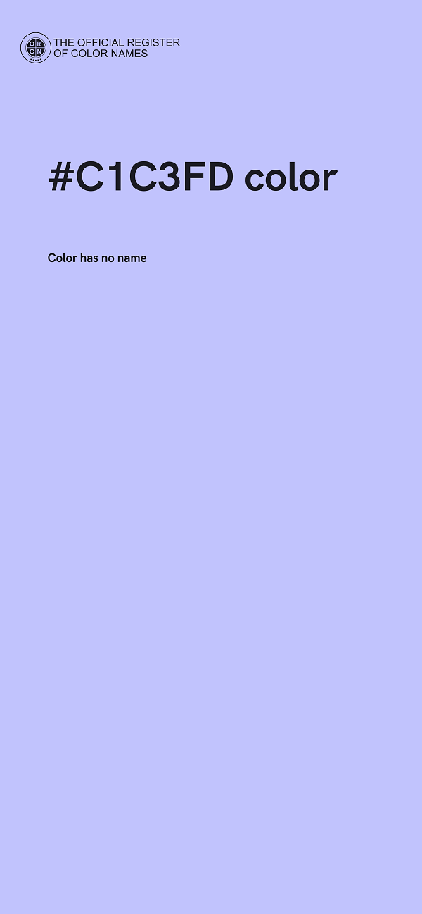 #C1C3FD color image
