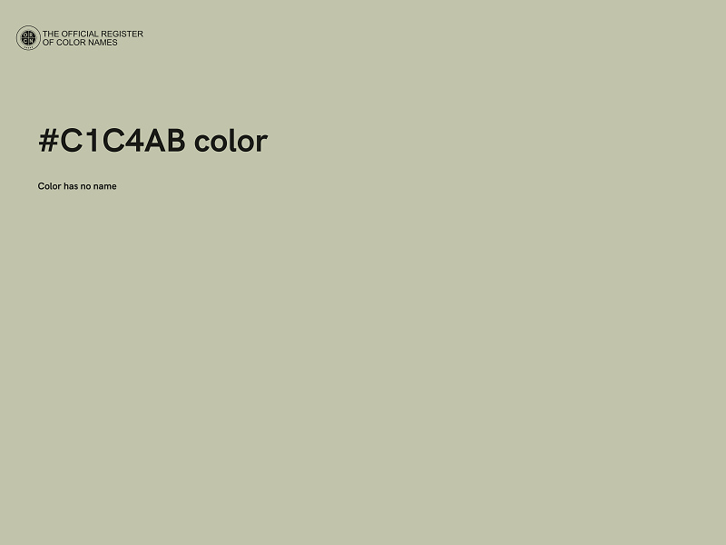 #C1C4AB color image