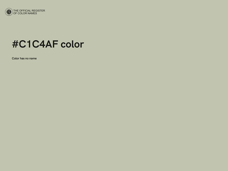 #C1C4AF color image