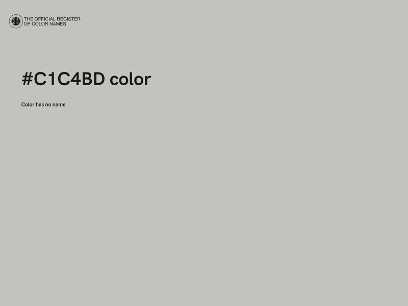 #C1C4BD color image