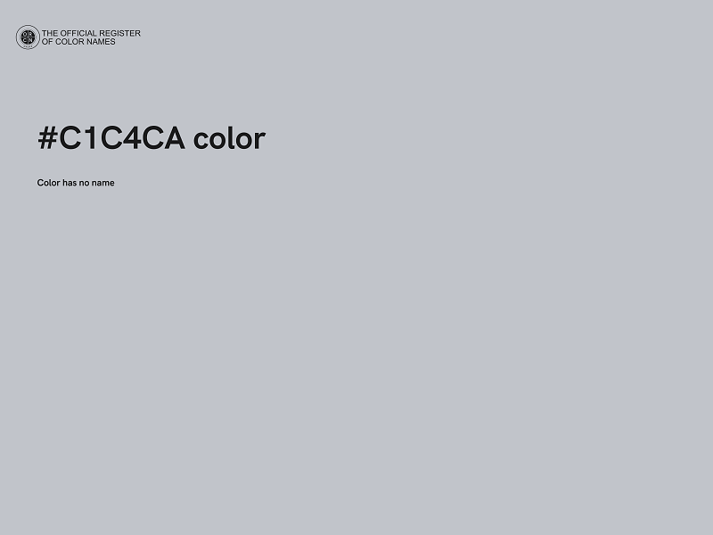 #C1C4CA color image