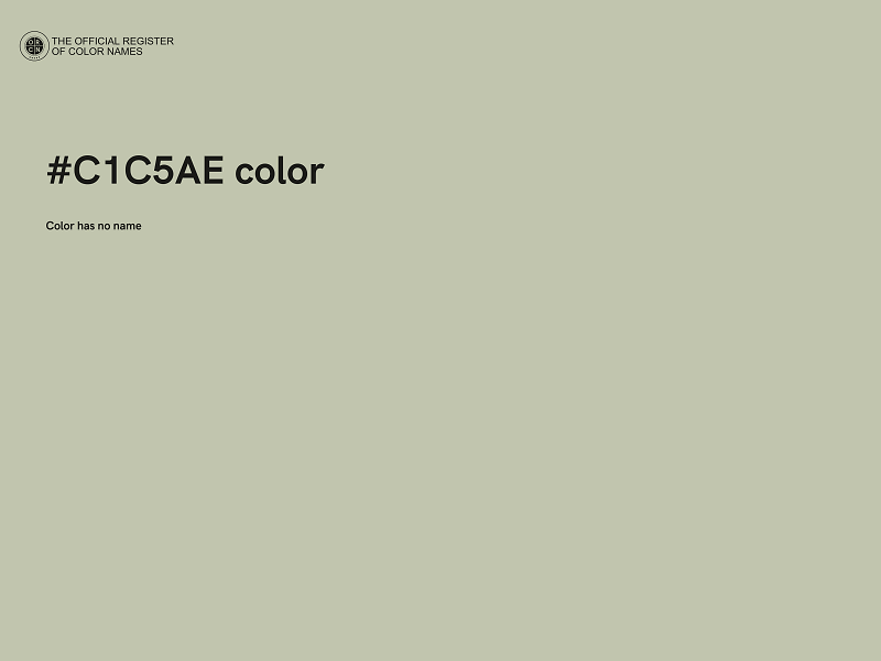 #C1C5AE color image