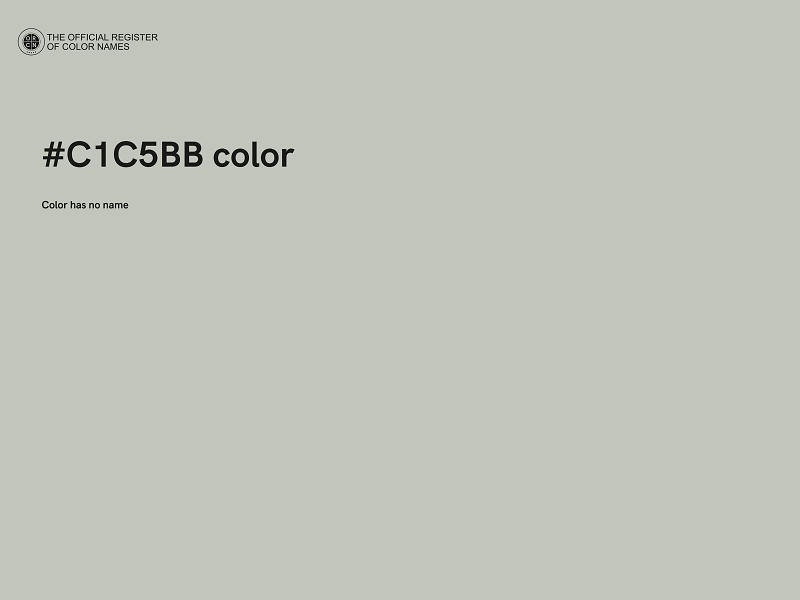 #C1C5BB color image