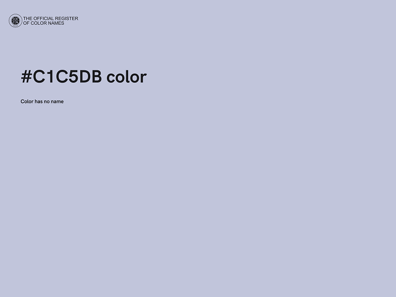 #C1C5DB color image