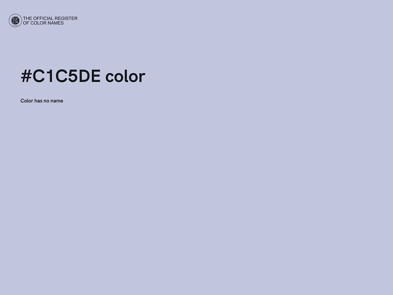 #C1C5DE color image