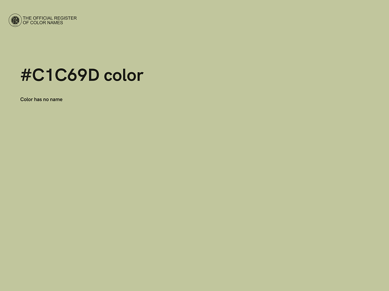 #C1C69D color image