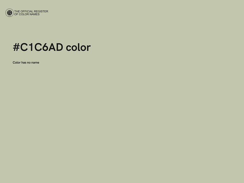 #C1C6AD color image