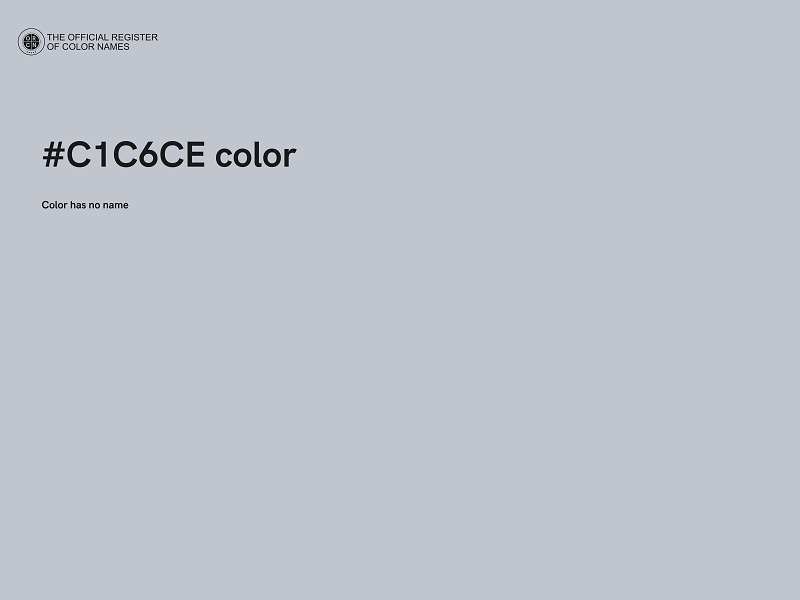 #C1C6CE color image