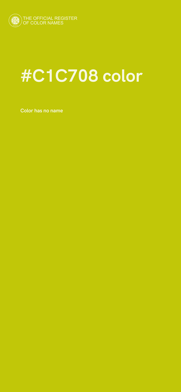 #C1C708 color image
