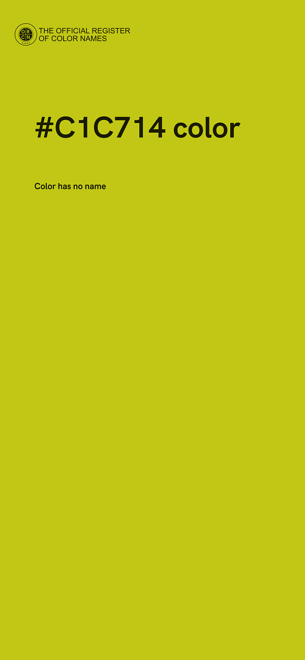 #C1C714 color image