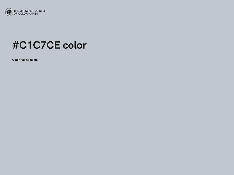 #C1C7CE color image