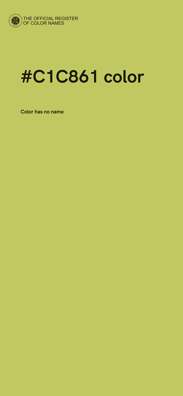 #C1C861 color image
