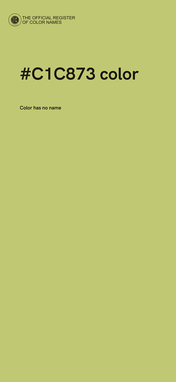 #C1C873 color image
