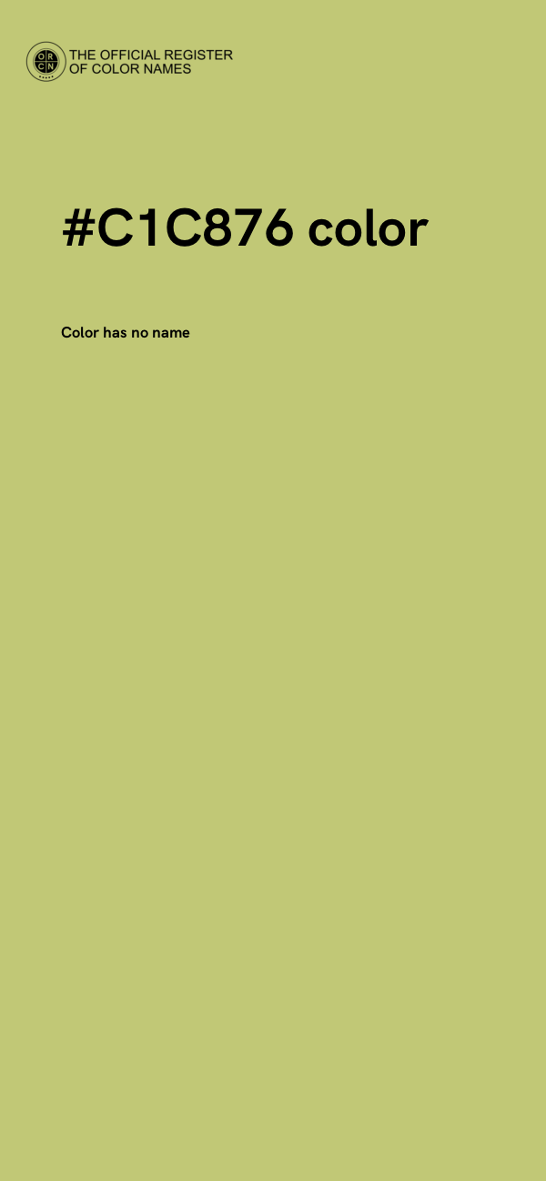 #C1C876 color image