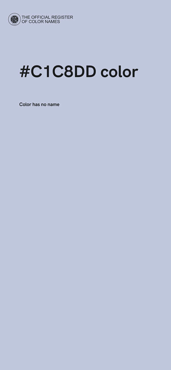 #C1C8DD color image