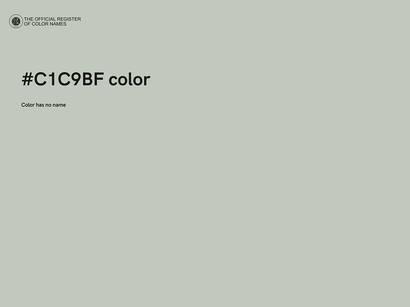 #C1C9BF color image