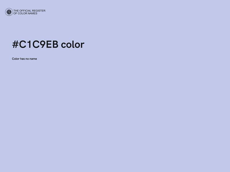 #C1C9EB color image