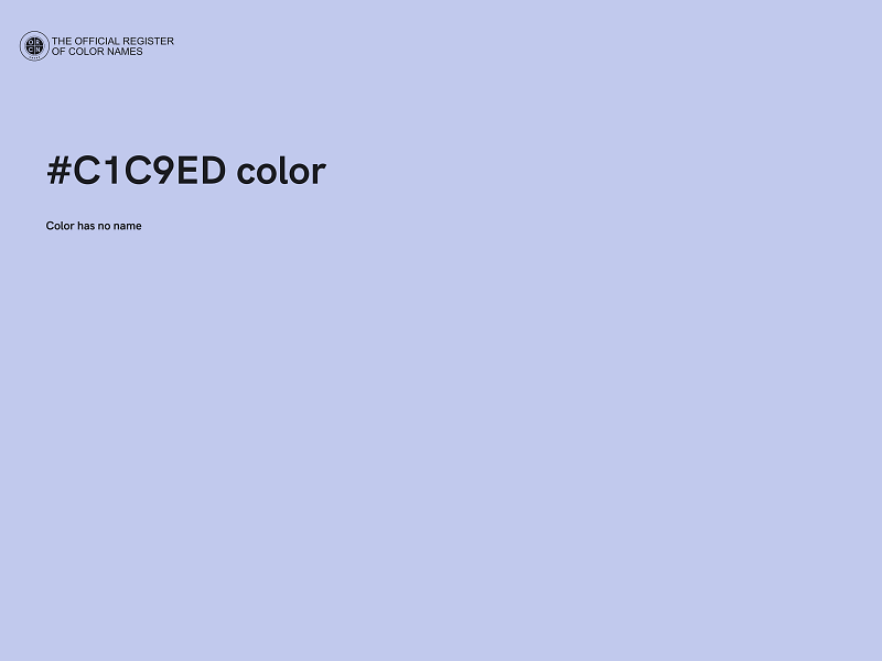 #C1C9ED color image