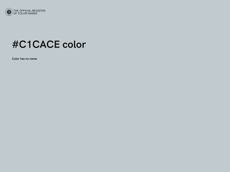 #C1CACE color image