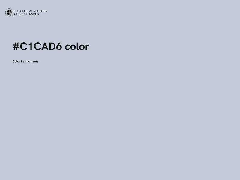 #C1CAD6 color image