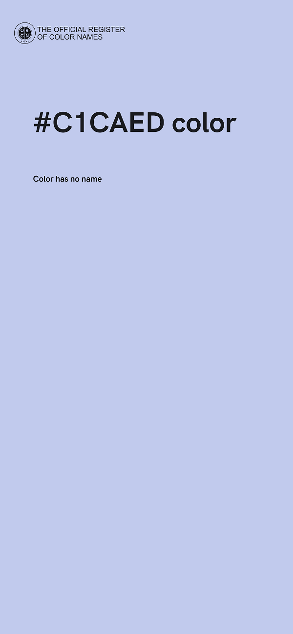 #C1CAED color image