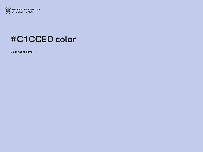 #C1CCED color image