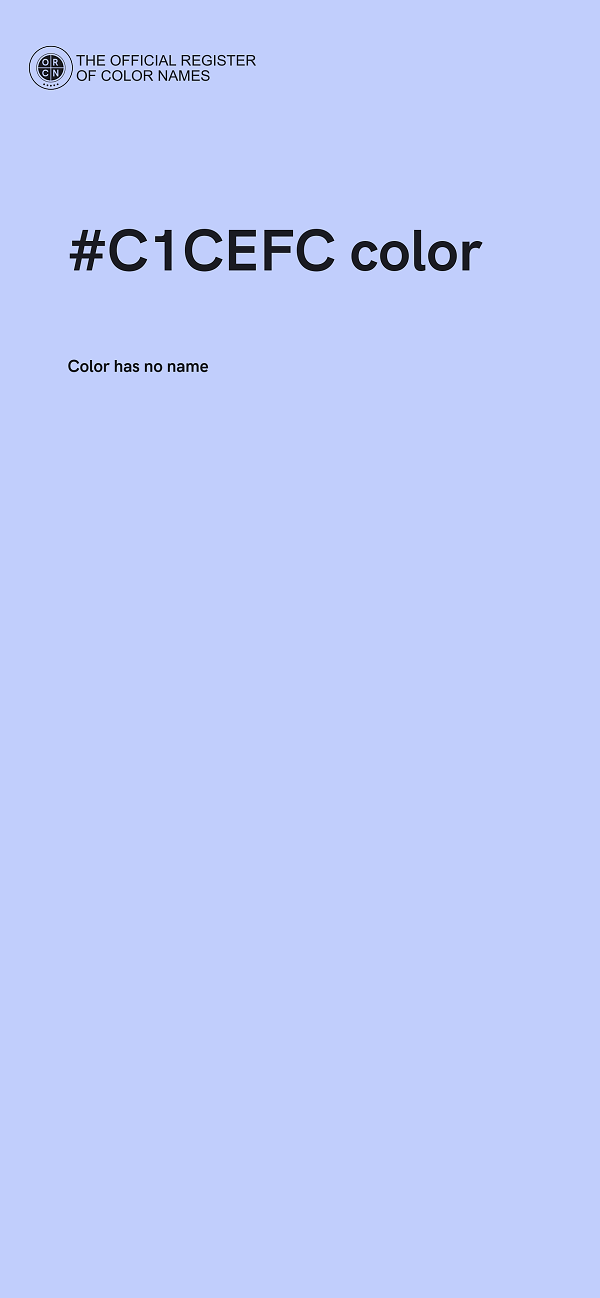 #C1CEFC color image