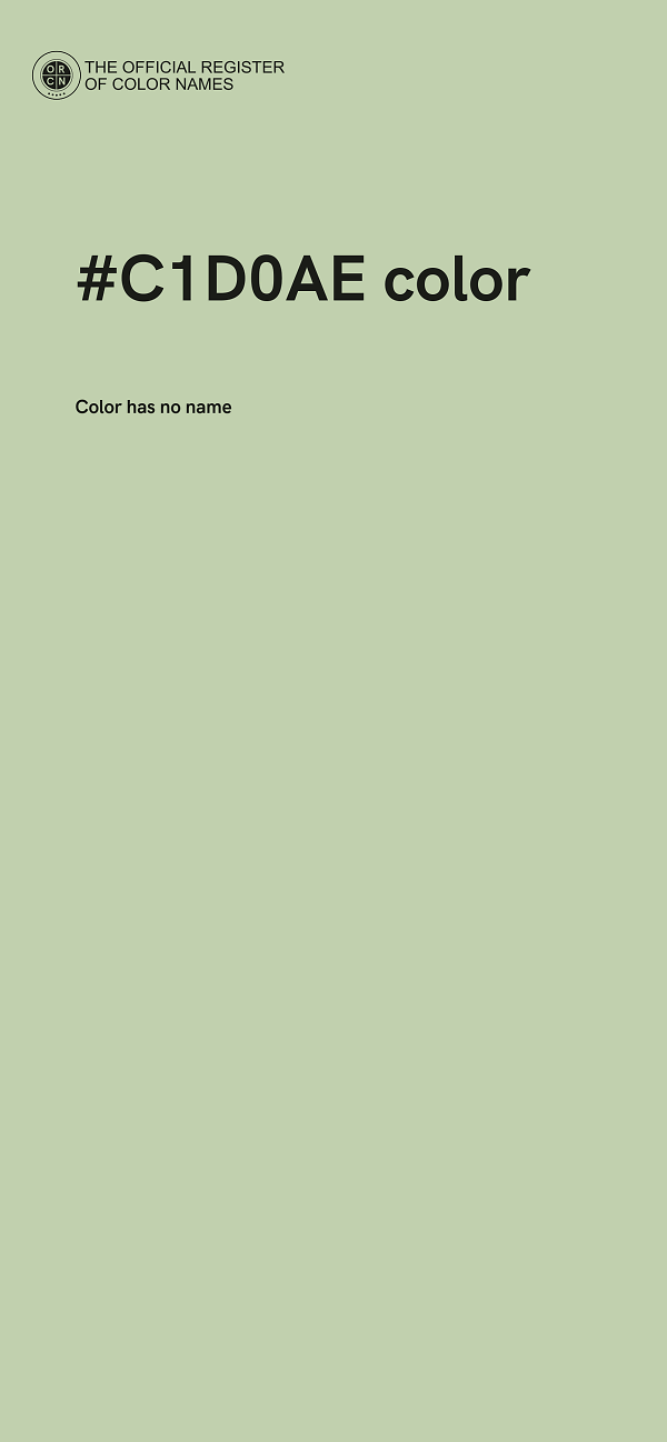 #C1D0AE color image