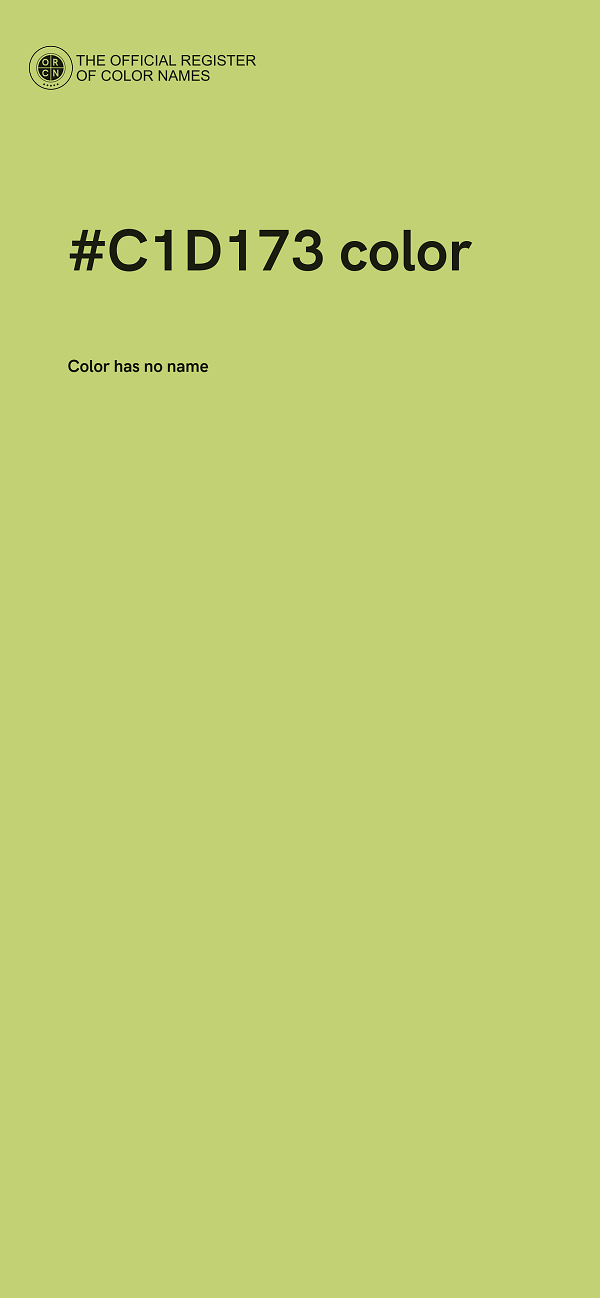 #C1D173 color image