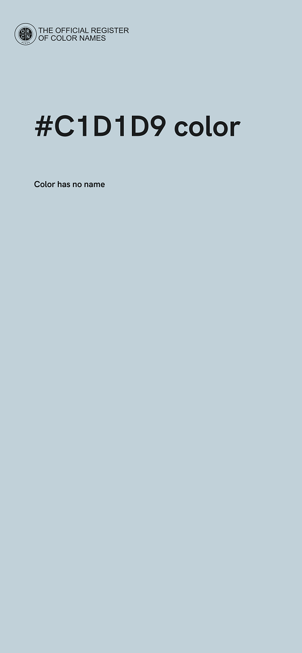 #C1D1D9 color image
