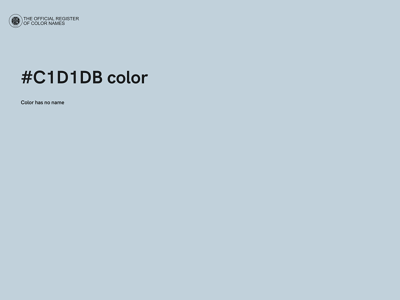 #C1D1DB color image