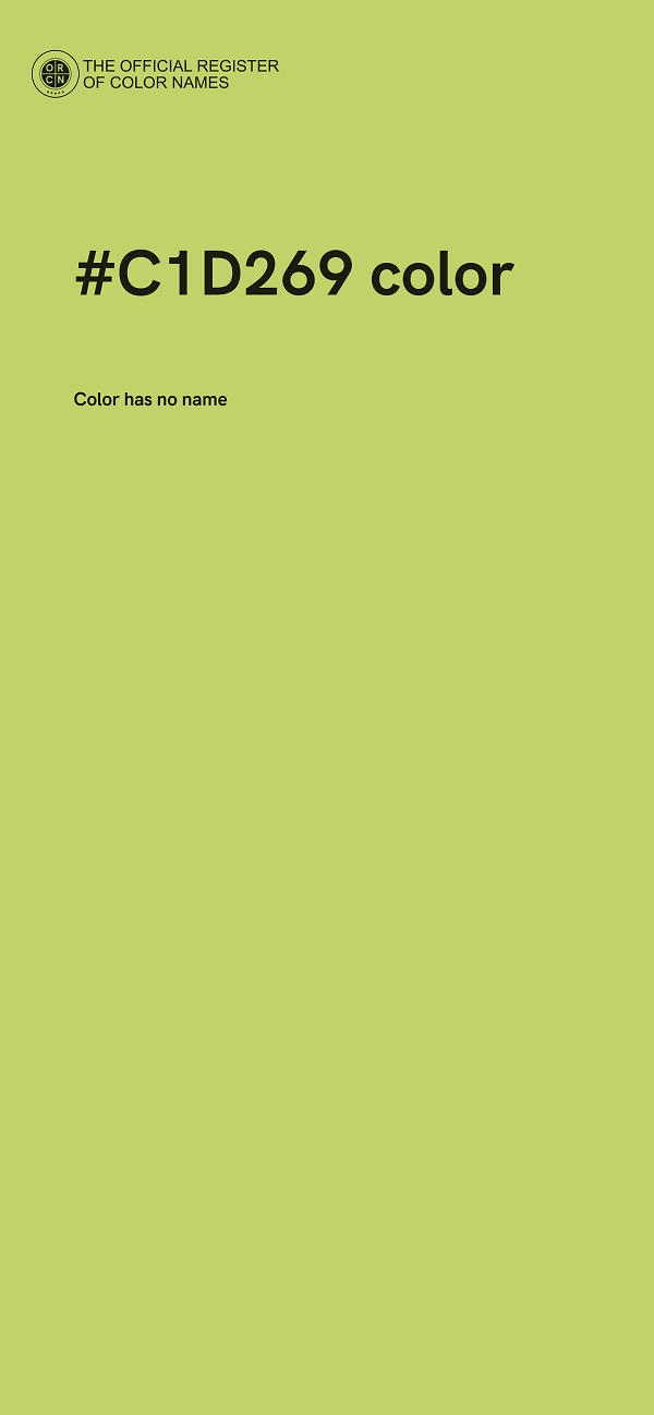 #C1D269 color image