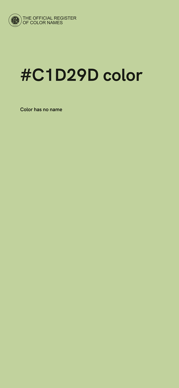 #C1D29D color image