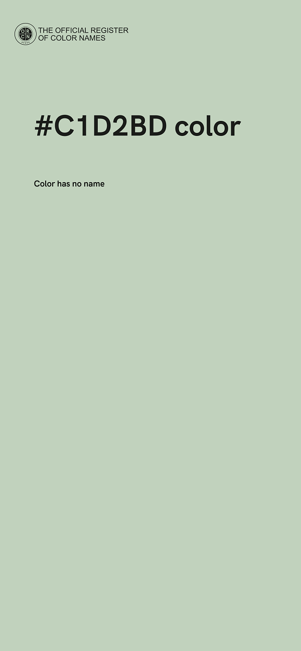 #C1D2BD color image