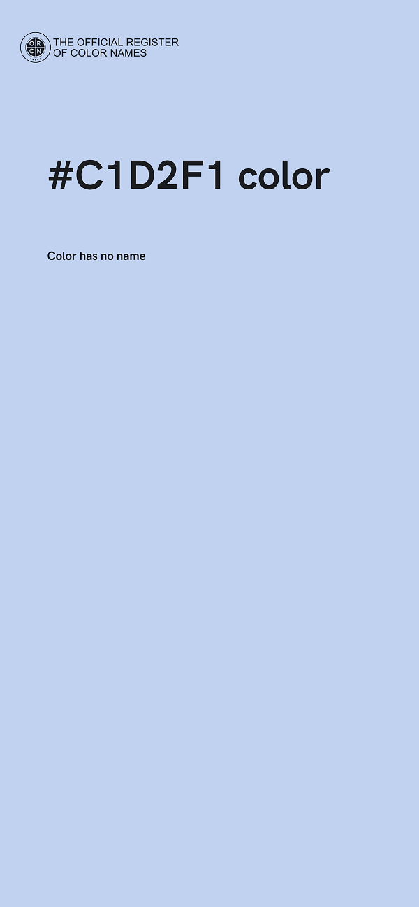 #C1D2F1 color image