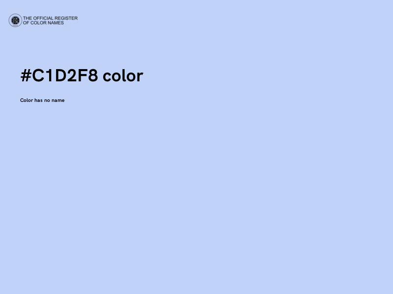 #C1D2F8 color image