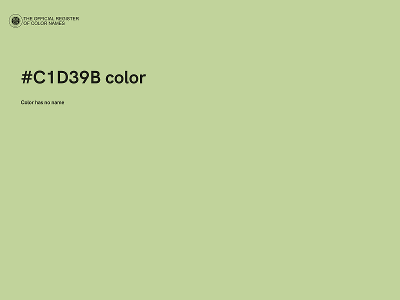 #C1D39B color image