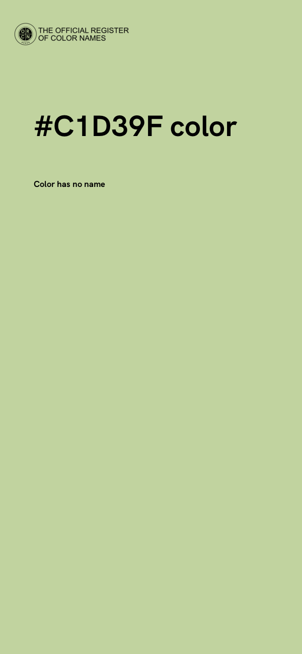 #C1D39F color image