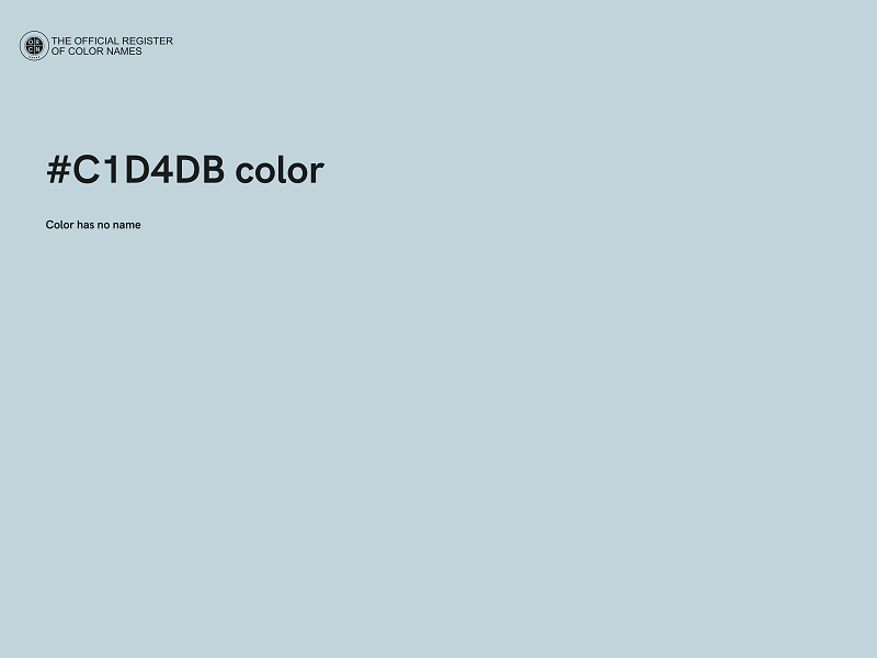 #C1D4DB color image