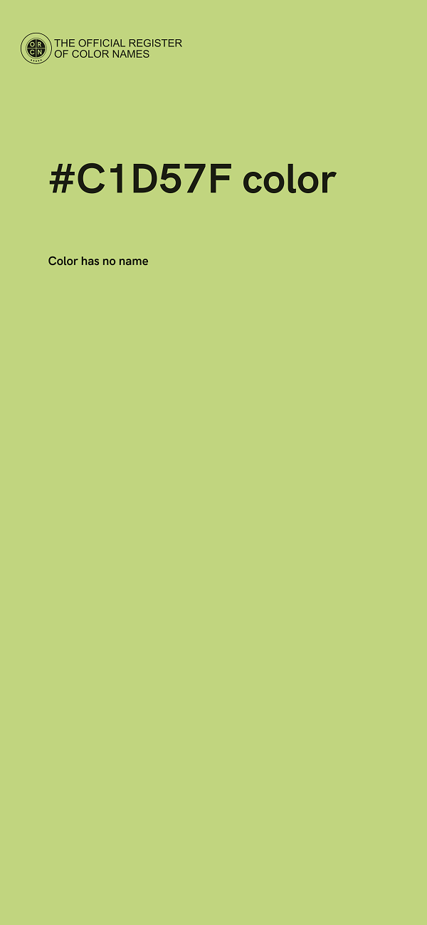 #C1D57F color image