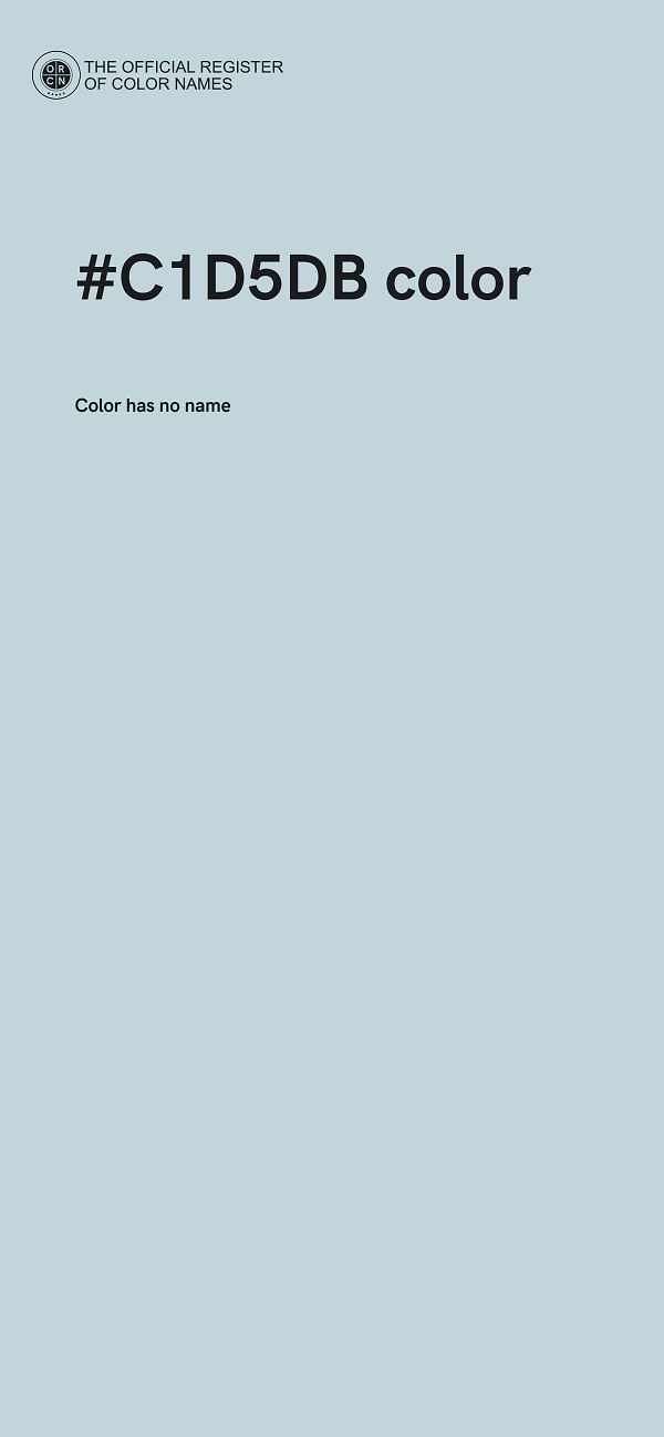 #C1D5DB color image