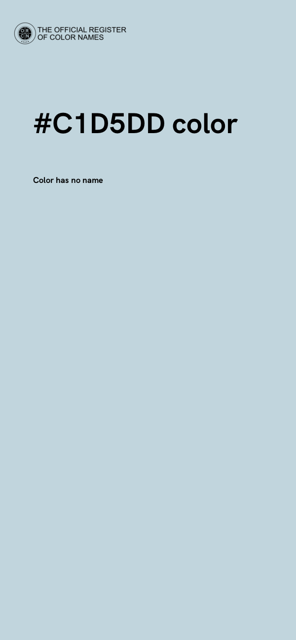 #C1D5DD color image