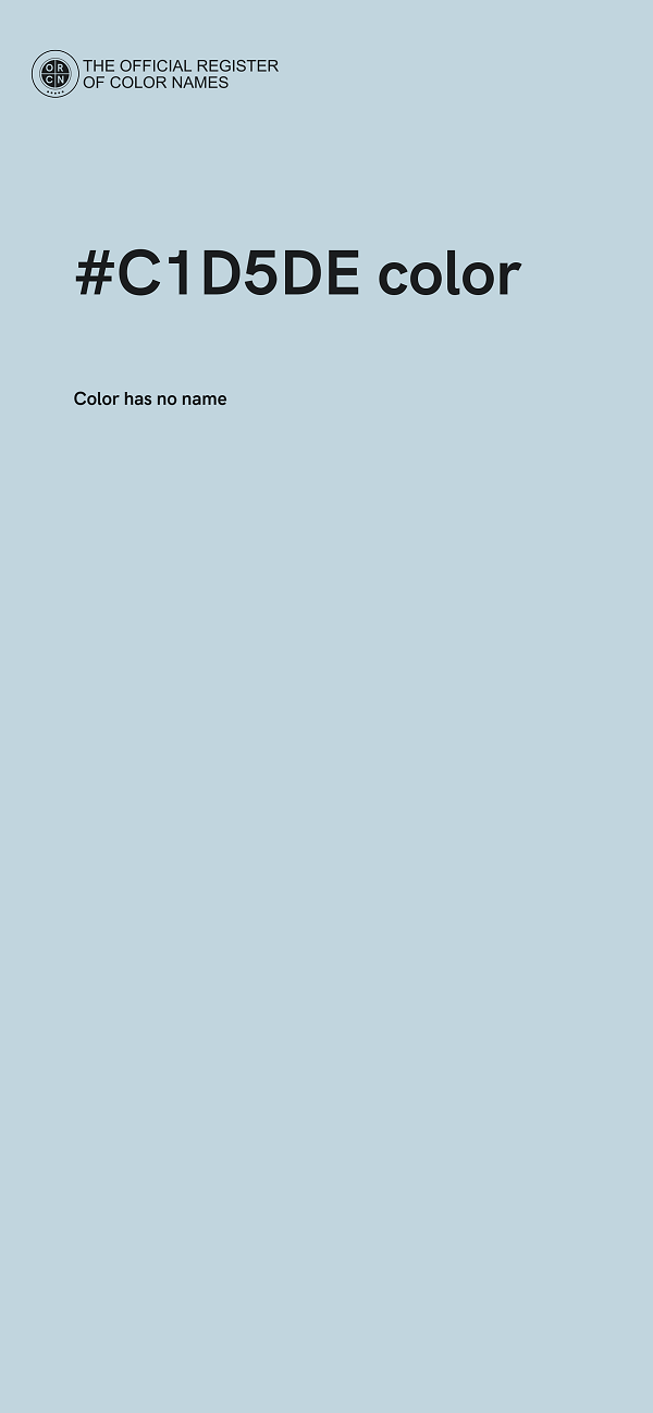 #C1D5DE color image