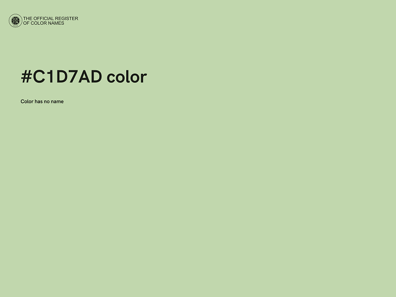 #C1D7AD color image