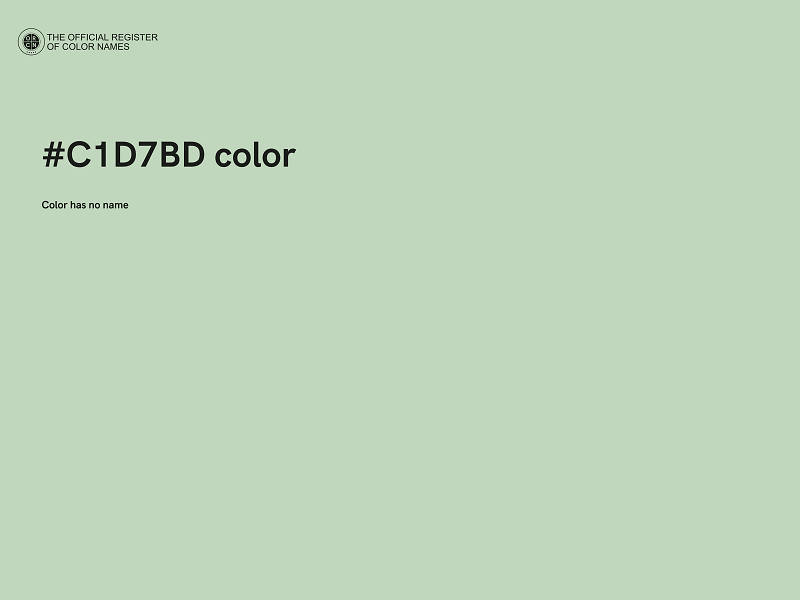 #C1D7BD color image