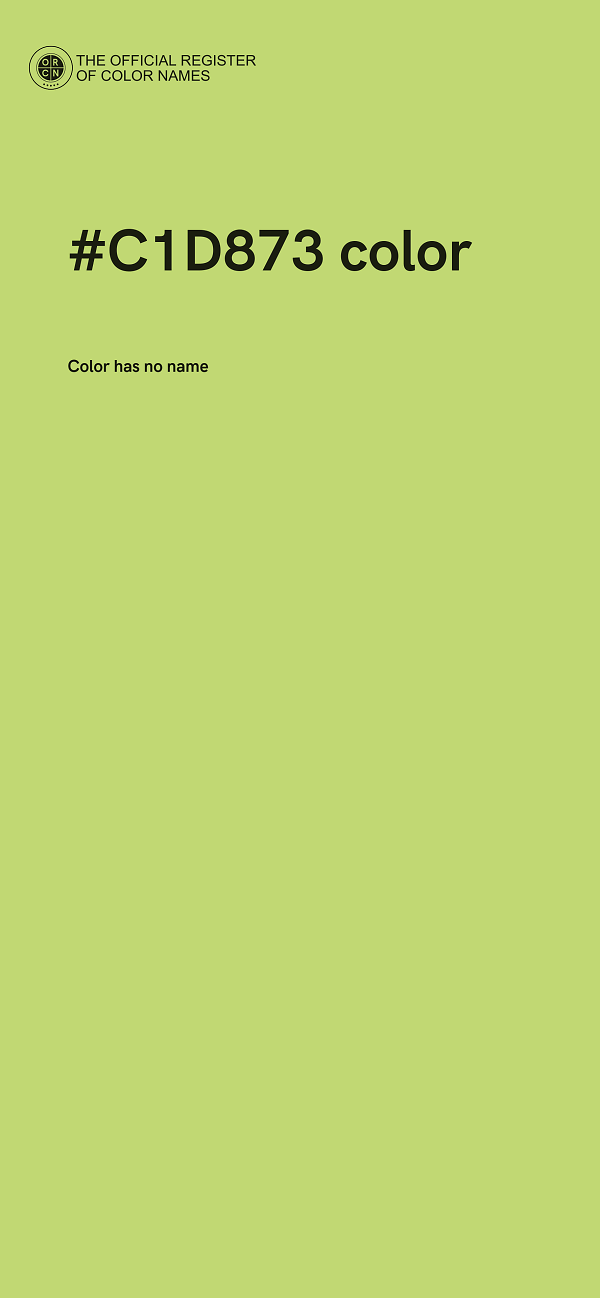 #C1D873 color image