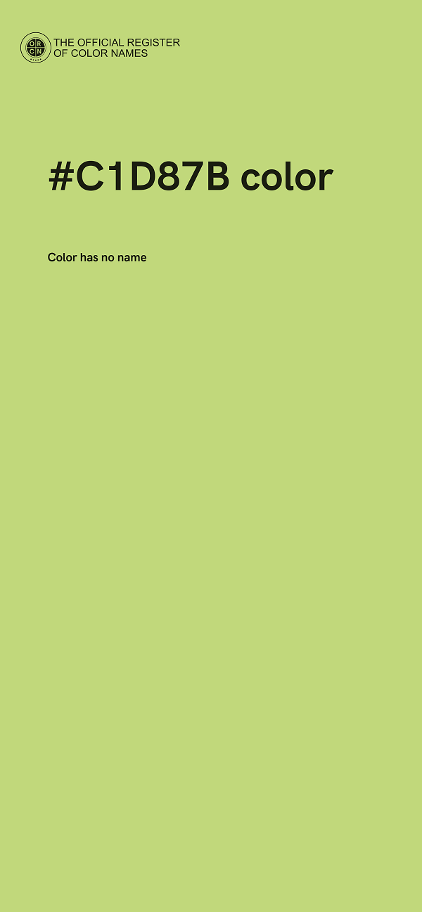 #C1D87B color image