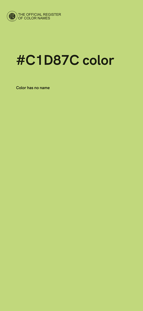 #C1D87C color image
